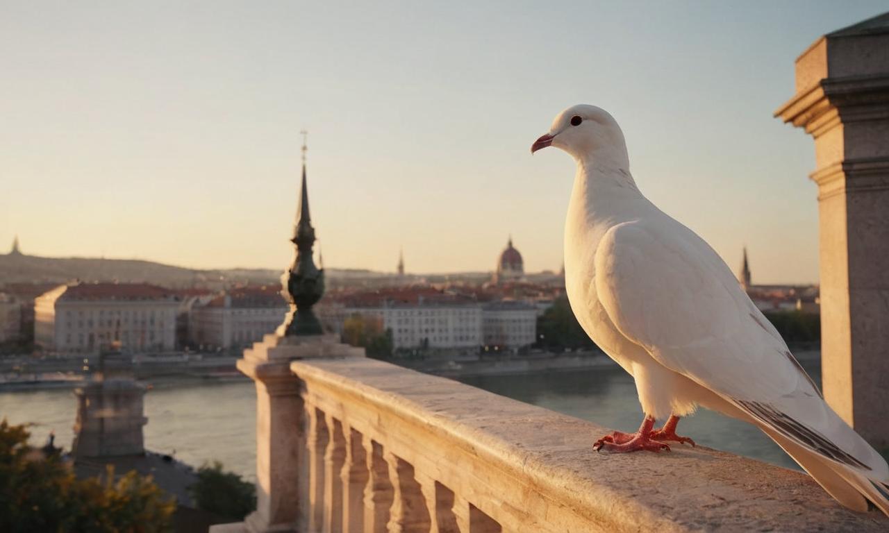 Gołąb budapeszteński Białolote Strefa Twórczości